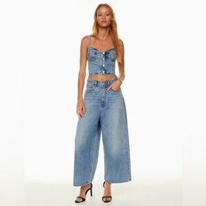 Agolde size 26 valarie denim jeans